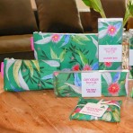 Cosmetic Bag | Gum Blossom | Linen Cotton | Large